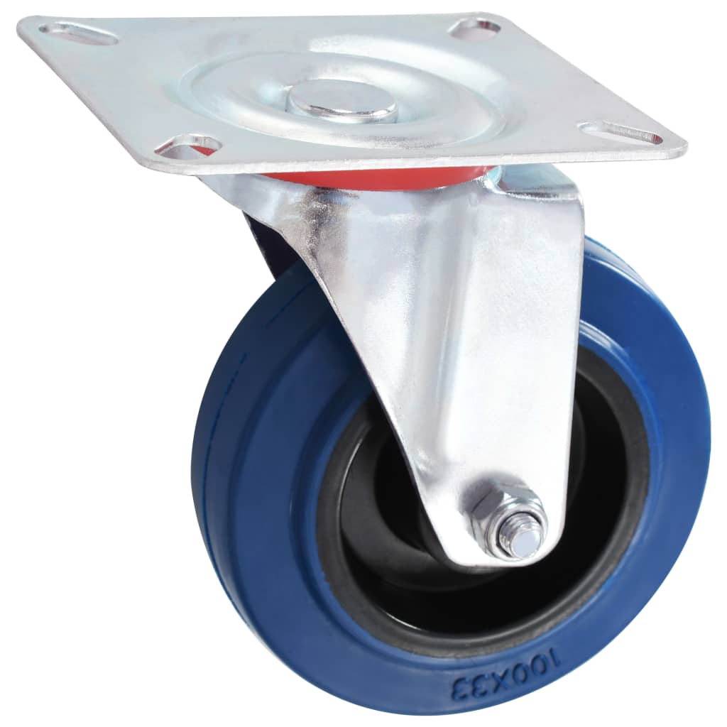 vidaXL Zwenkwielen 4 st 100 mm