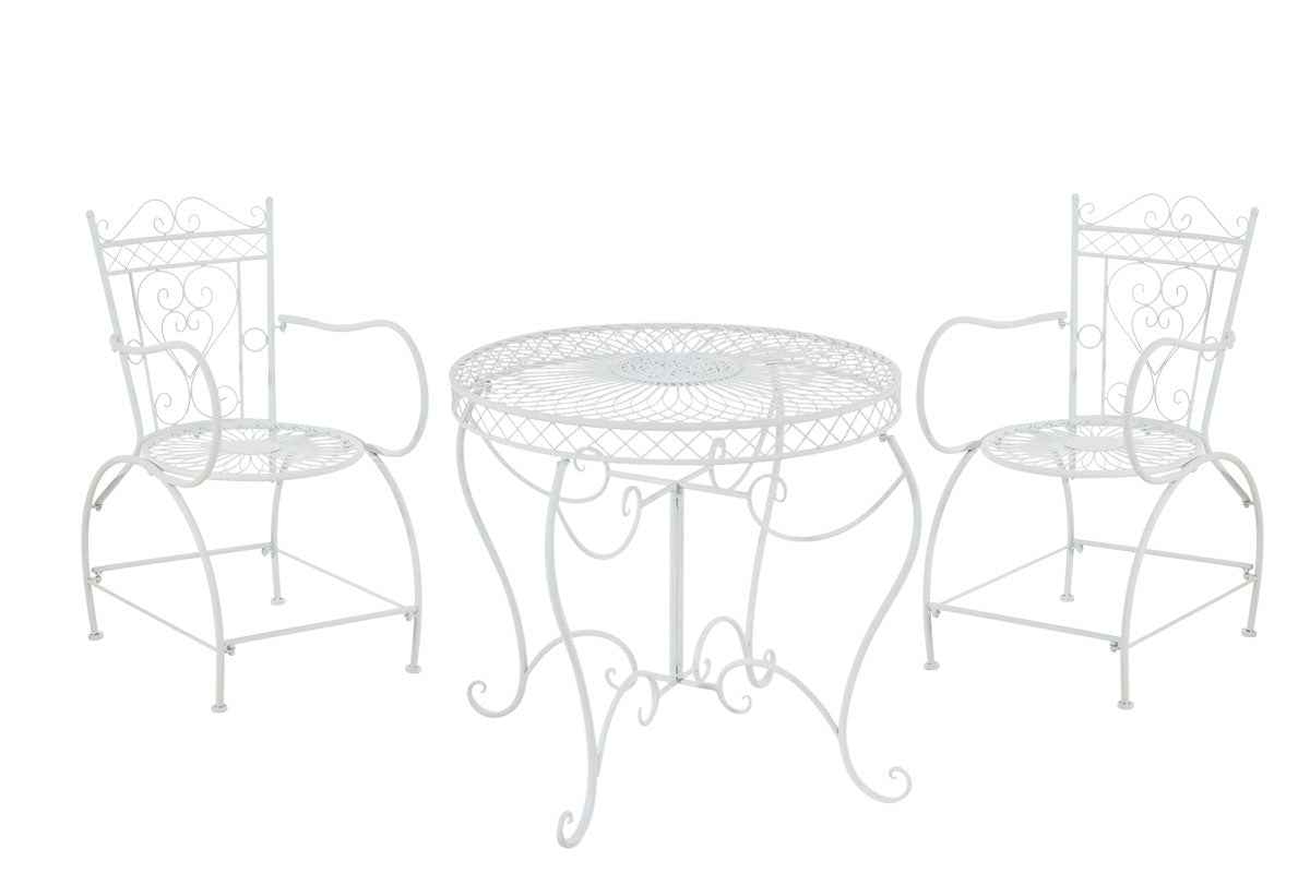 Tuinset Sheela wit weiß
