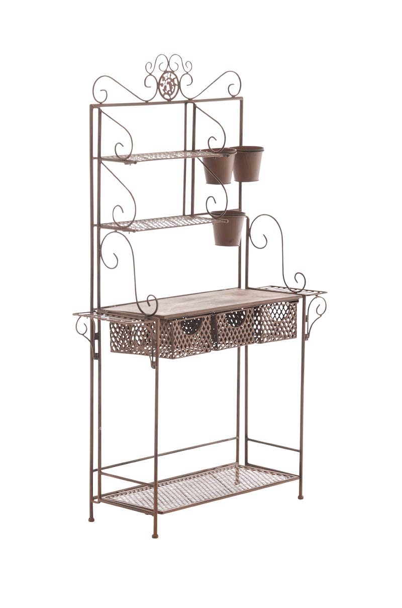 XL plantenrek Shine antiek bruin antik braun