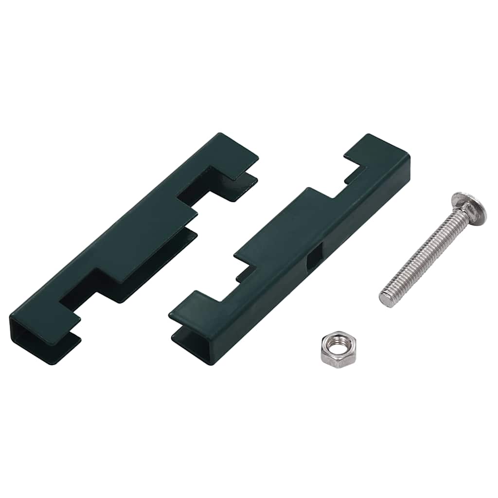 vidaXL U-matverbinding 10 sets groen