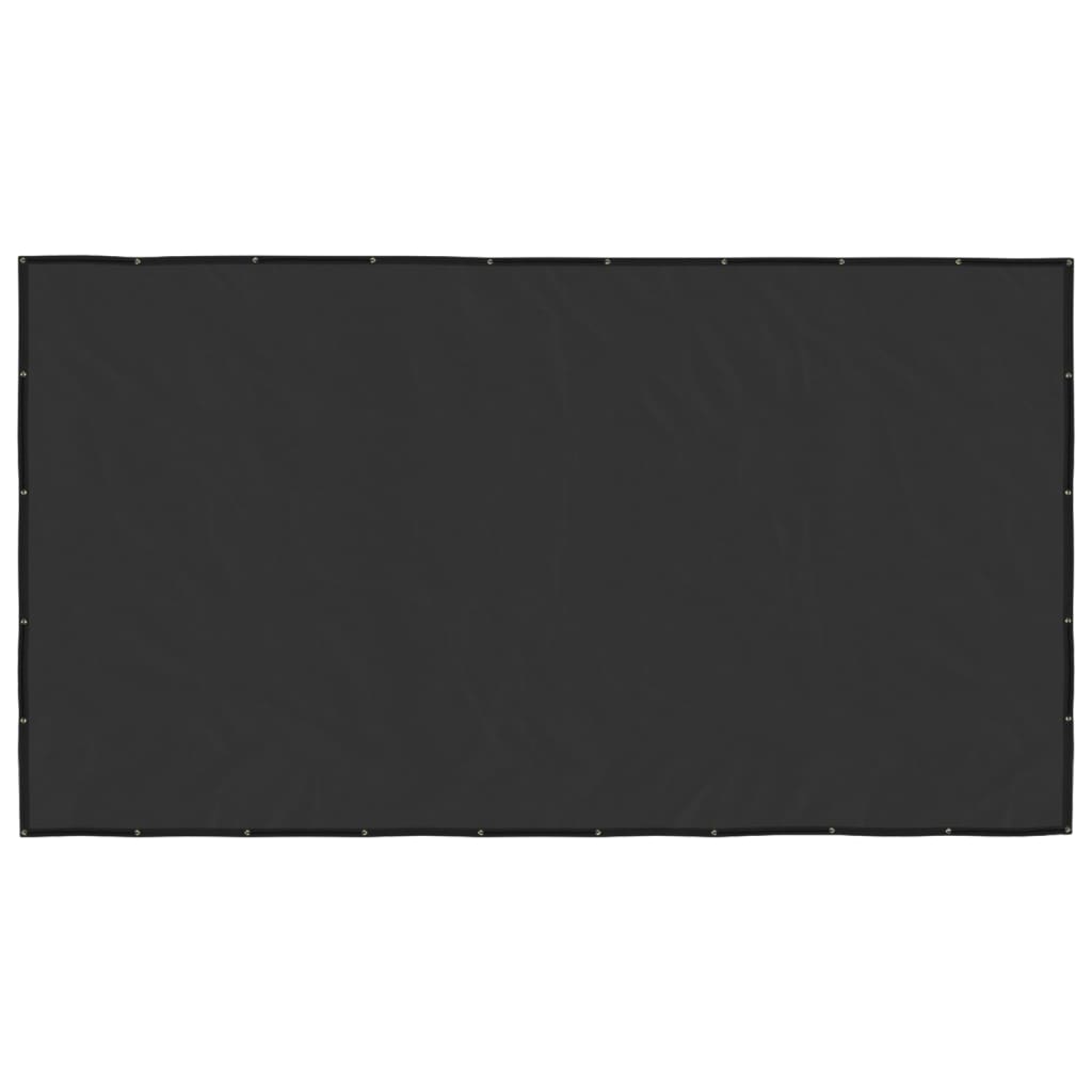 vidaXL Aanhangwagennet 2x3 m HDPE zwart - Aashly