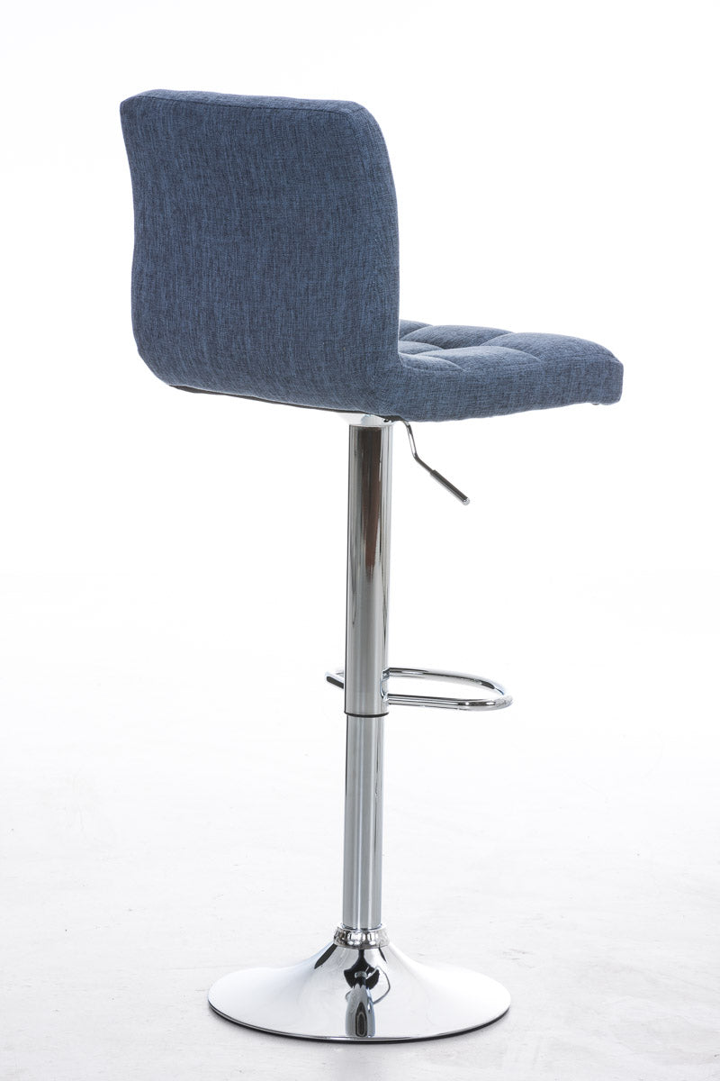 Barkruk Peru Stof blauw blau