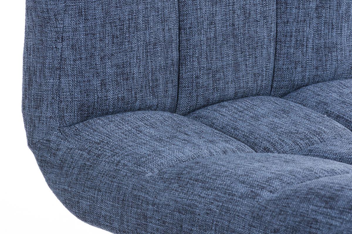 Barkruk Peru Stof blauw blau