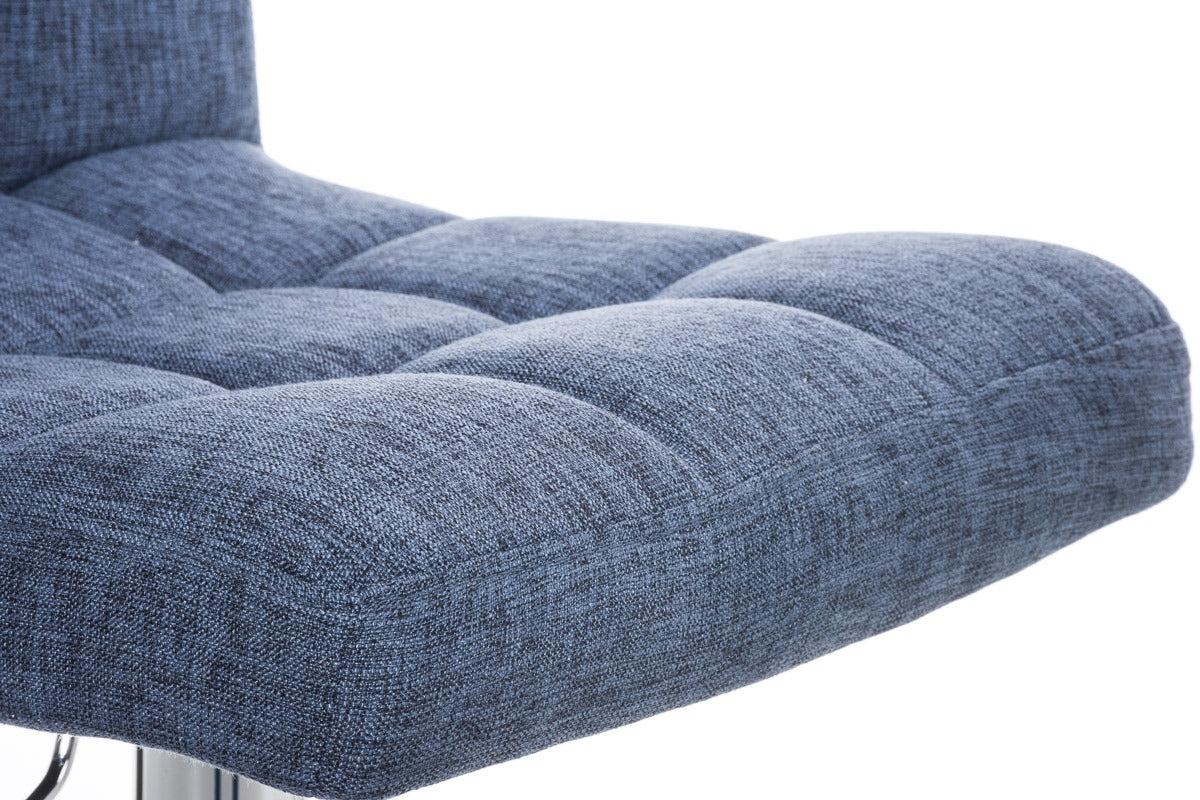 Barkruk Peru Stof blauw blau