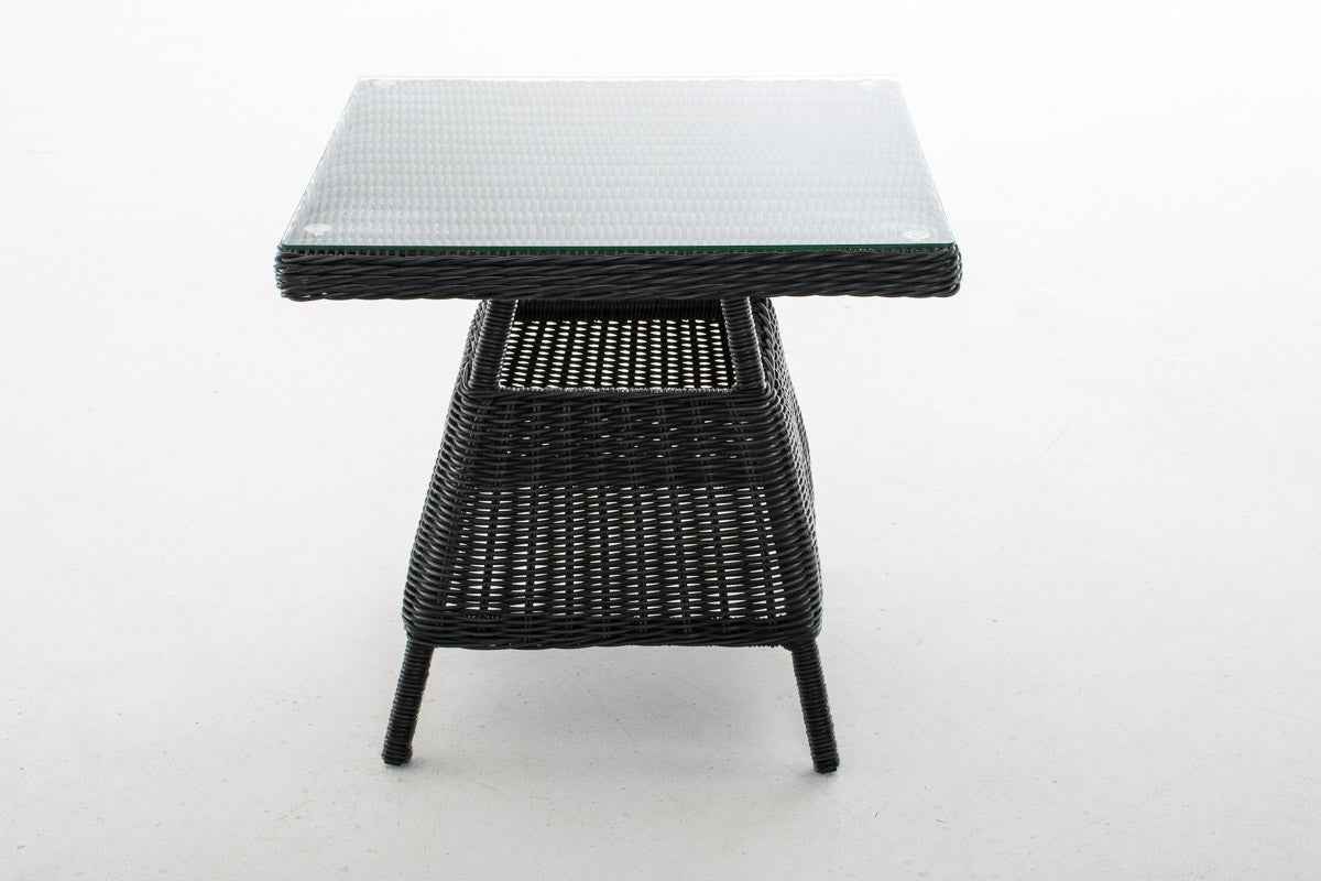 Tafel Santa Lucia 70 x 70 cm zwart schwarz