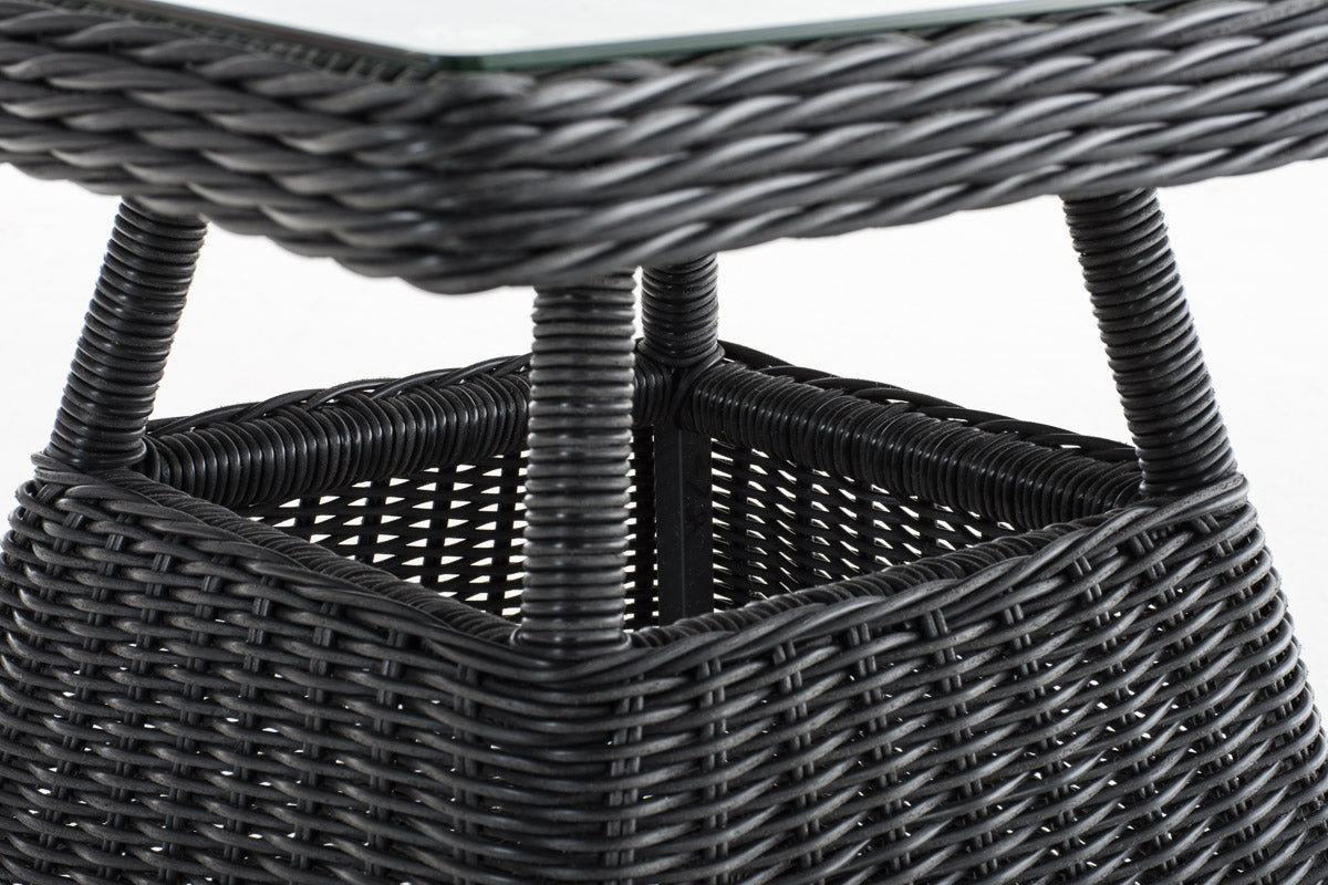 Tafel Santa Lucia 70 x 70 cm zwart schwarz