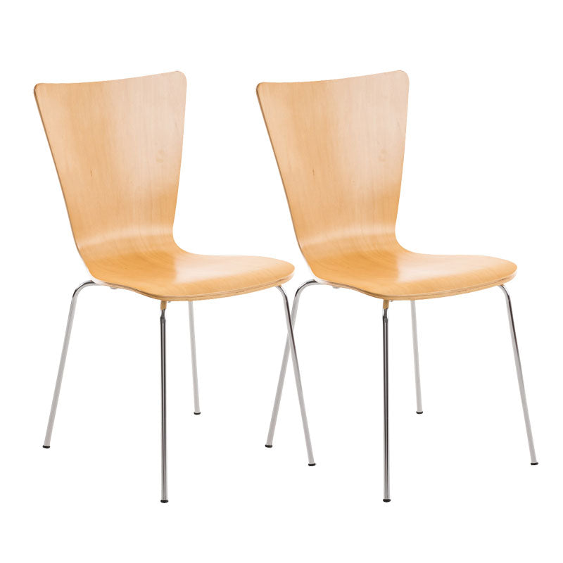 2x bezoekersstoelen Aaron natura natura