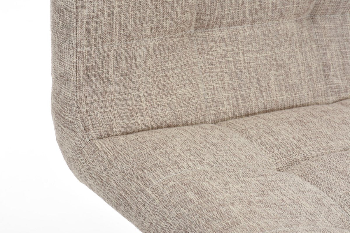 Barkruk Lincoln Stof creme creme
