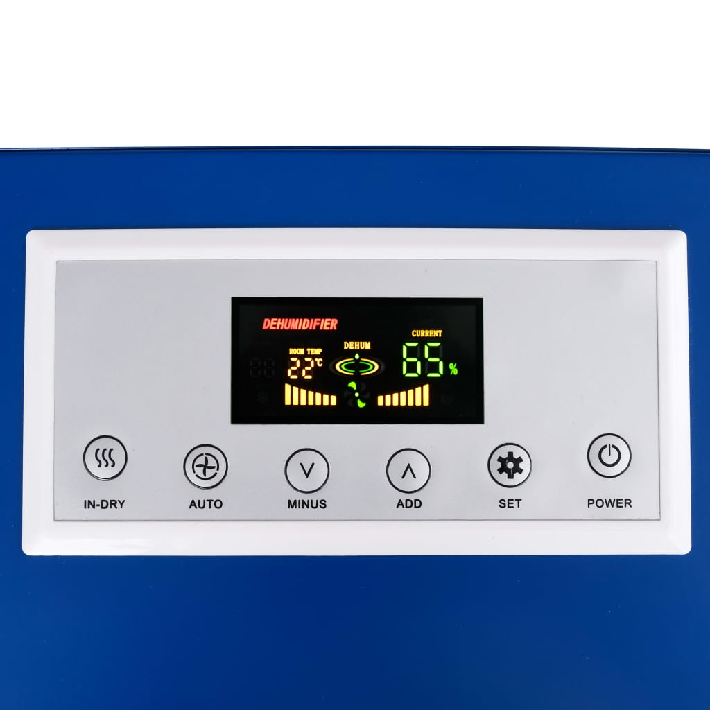 vidaXL Luchtontvochtiger 50 L/24 u 650 W