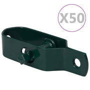 vidaXL Draadspanners 50 st 90 mm staal groen