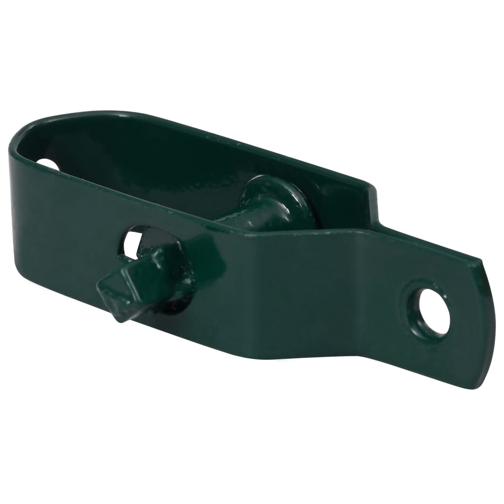 vidaXL Draadspanners 50 st 90 mm staal groen