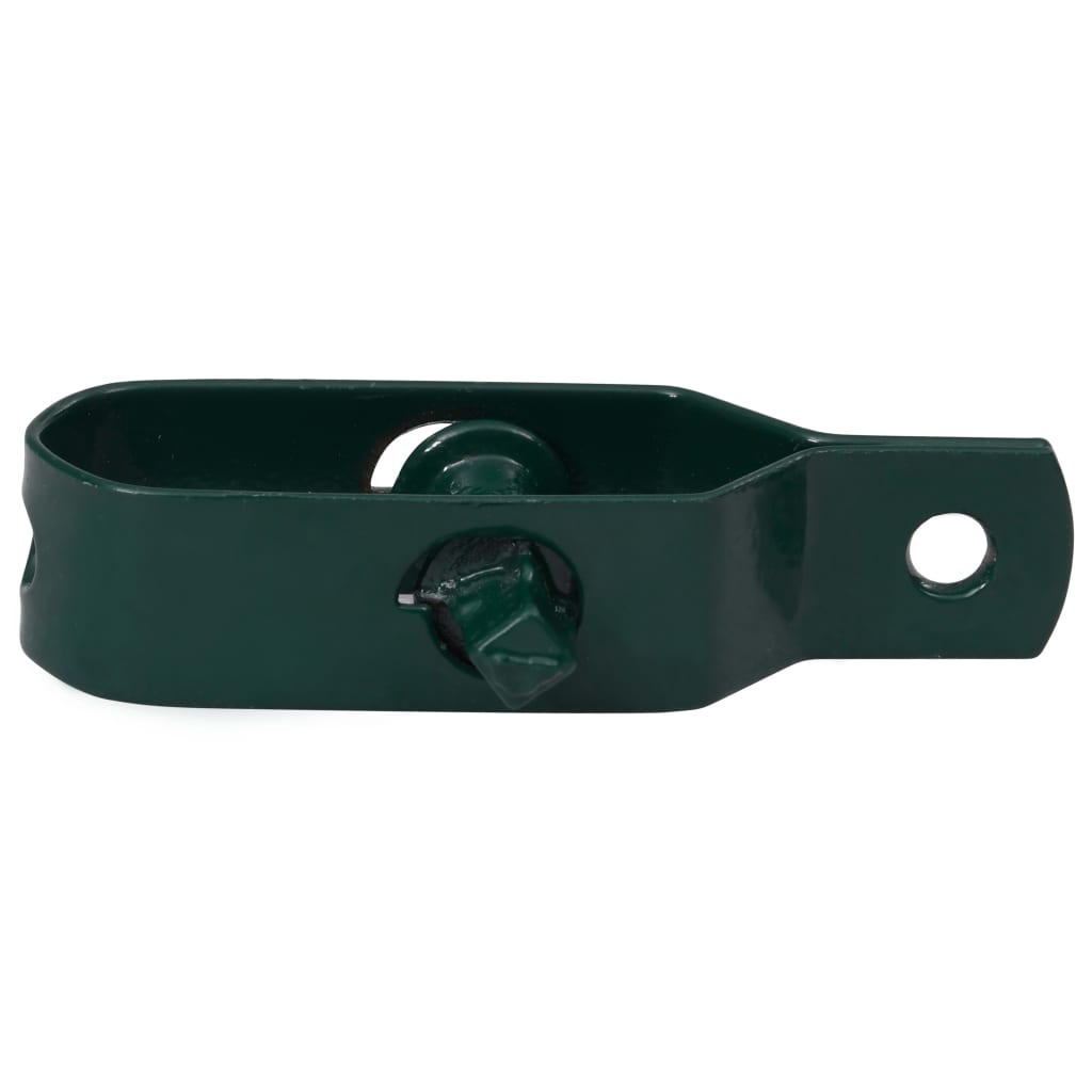 vidaXL Draadspanners 50 st 90 mm staal groen