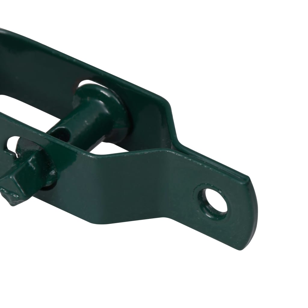vidaXL Draadspanners 50 st 90 mm staal groen