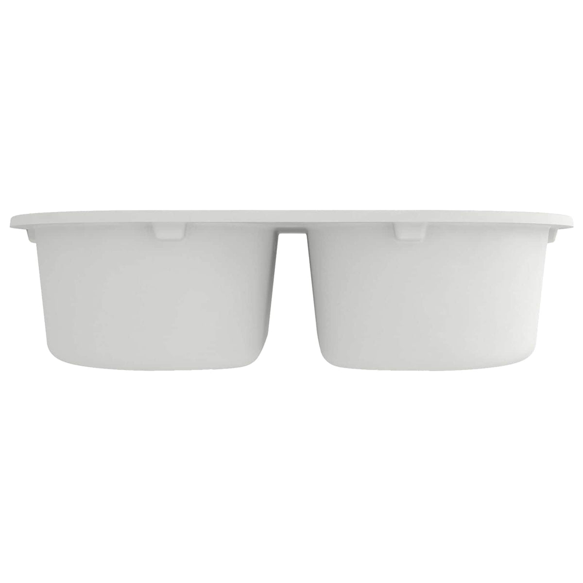 vidaXL Keukenwasbak Wit 78 x 47 x 20.5 cm Graniet