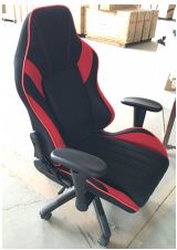 Racing bureaustoel XL Shift zwart/rood,zonder voetensteun schwarz/rot