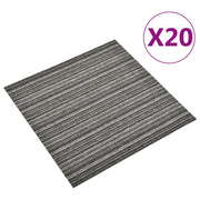 vidaXL Tapijttegels 20 st 5 m² 50x50 cm beige