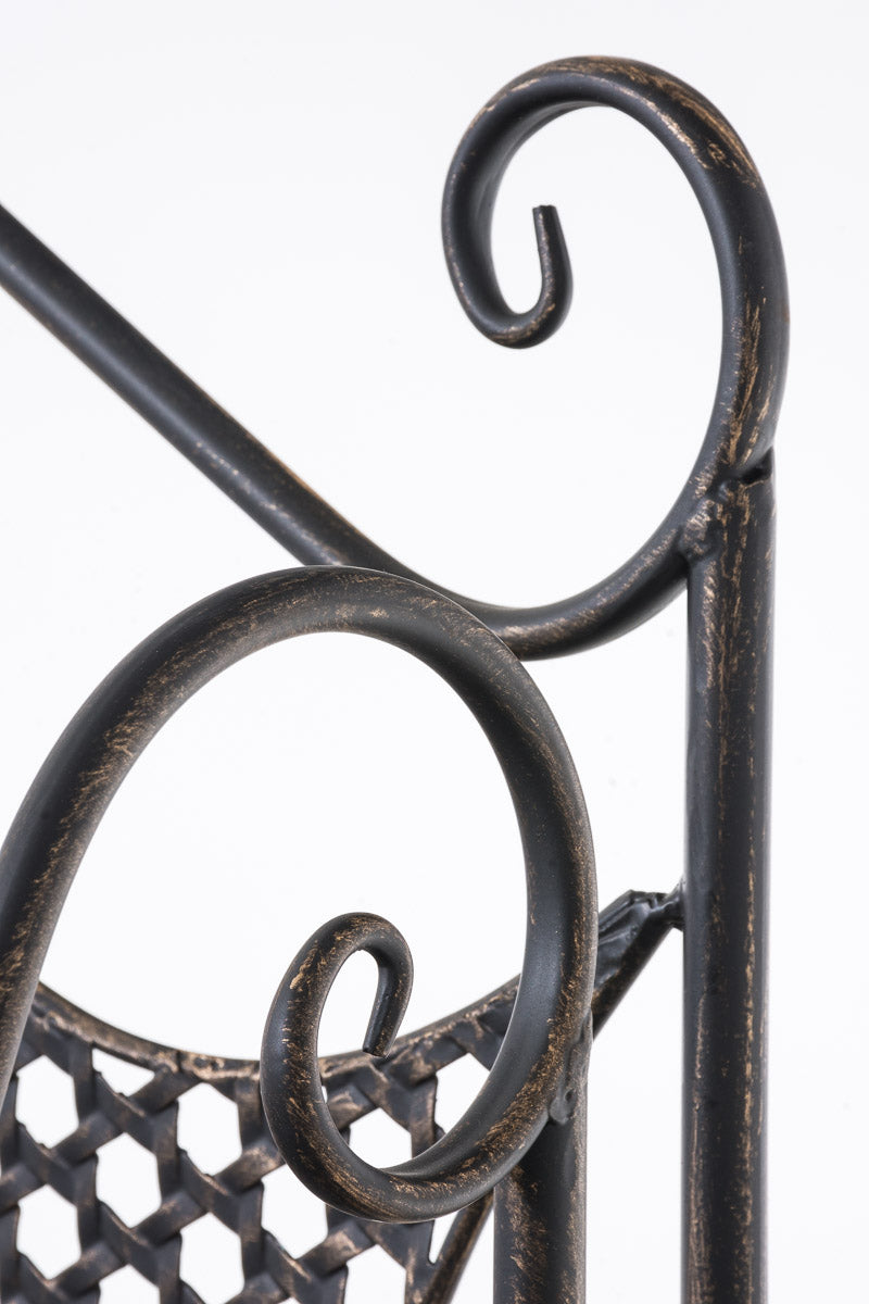 Plantenrek Anika bronzen bronze