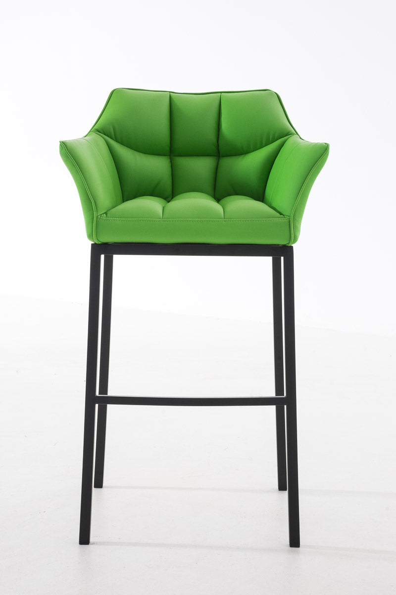 Barkruk Damaso Kunstleer groen,zwart grün