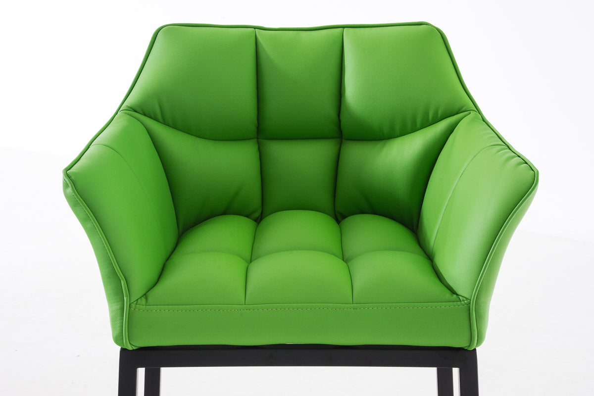 Barkruk Damaso Kunstleer groen,zwart grün