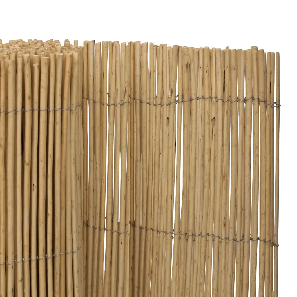vidaXL Scherm 3x1,5 m wilgenhout
