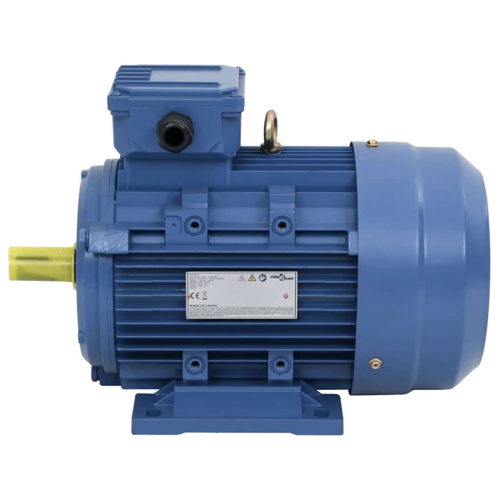 vidaXL Elektromotor 3 fase 1,5 kW/2 pk 2-polig 2840 rpm aluminium
