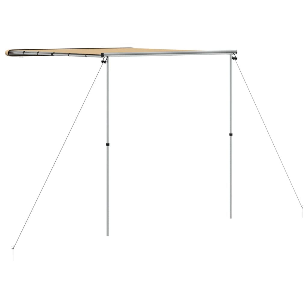 vidaXL Luifel voor camper en caravan 3x2x2,15 m beige