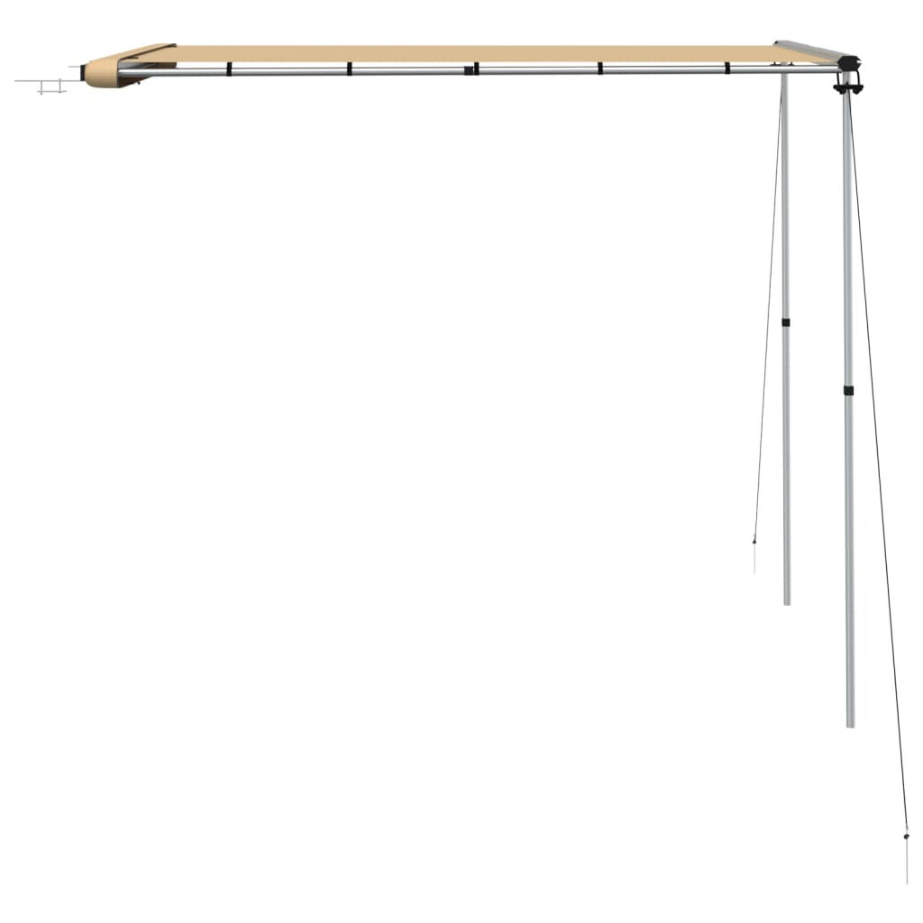 vidaXL Luifel voor camper en caravan 3x2x2,15 m beige