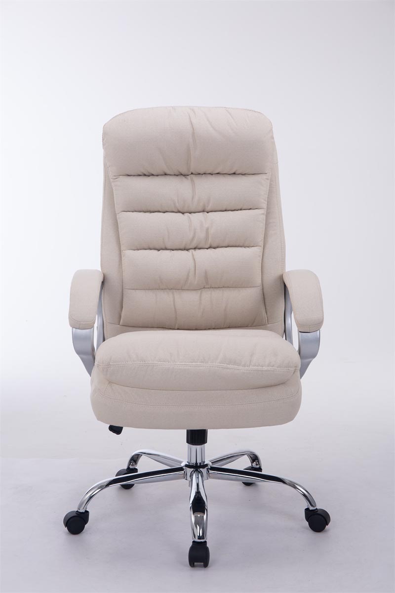 Bureaustoel XXL Vancouver Stof creme creme