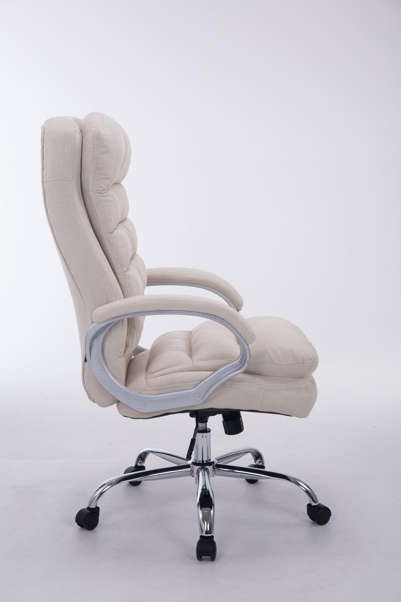 Bureaustoel XXL Vancouver Stof creme creme