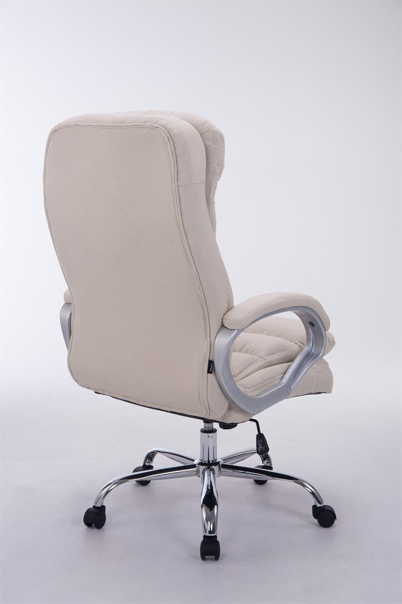 Bureaustoel XXL Vancouver Stof creme creme
