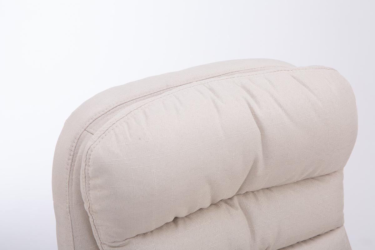 Bureaustoel XXL Vancouver Stof creme creme