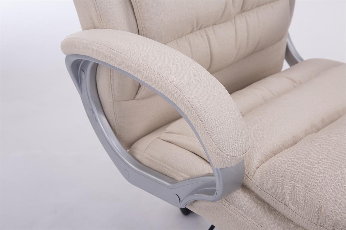 Bureaustoel XXL Vancouver Stof creme creme