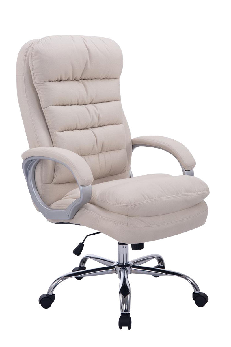 Bureaustoel XXL Vancouver Stof creme creme