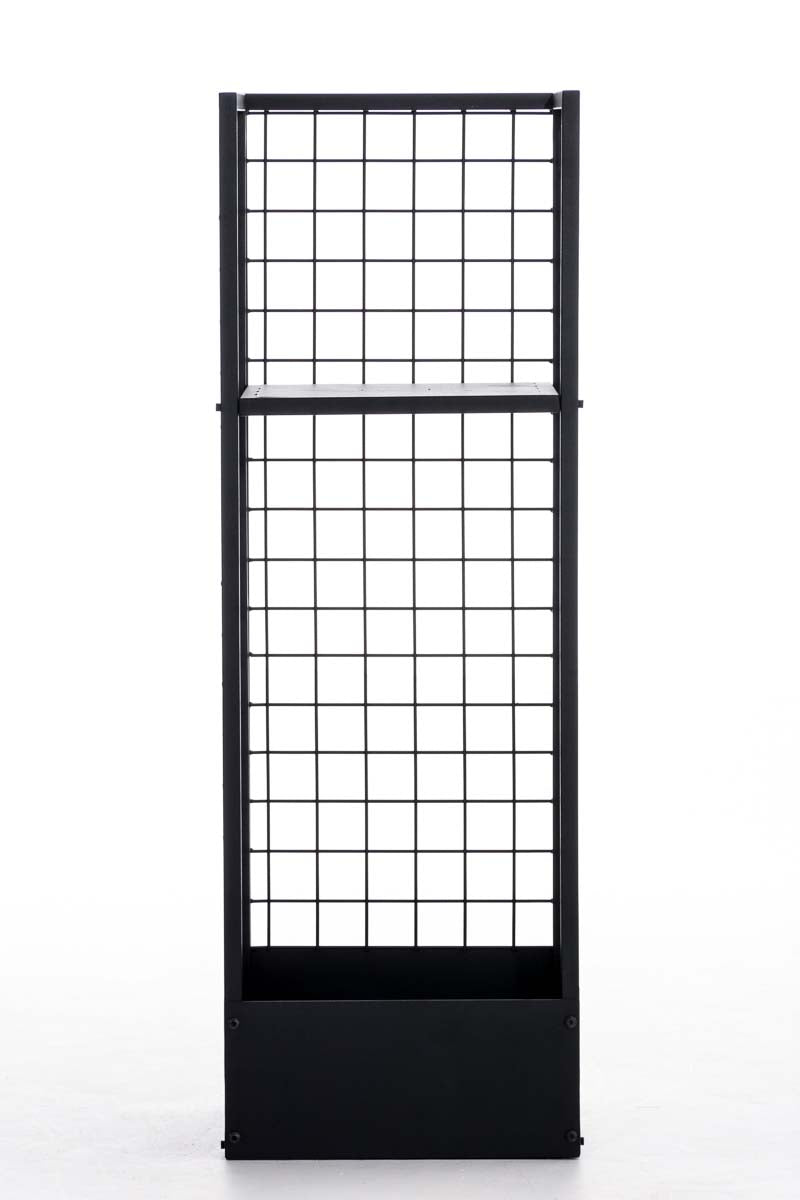​​Brandhoutrek Forrest,120 x 40 x 40 cm metaal zwart schwarz