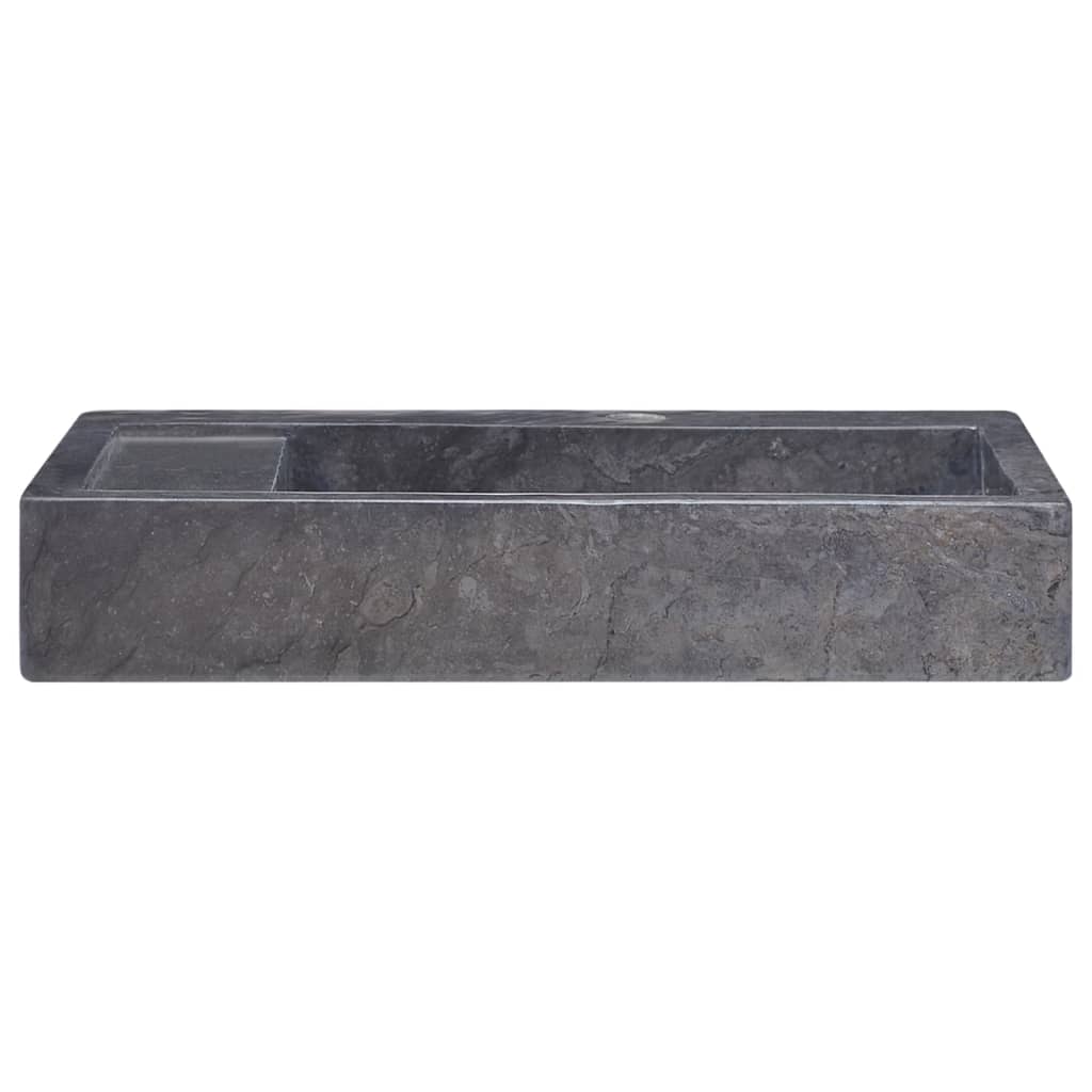 vidaXL Gootsteen 58x39x10 cm marmer crèmekleurig