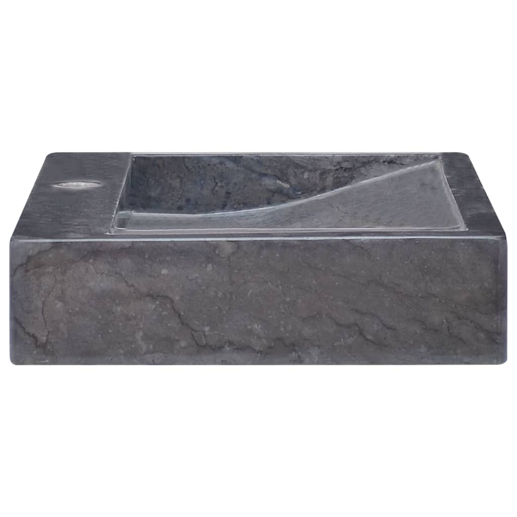 vidaXL Gootsteen 58x39x10 cm marmer crèmekleurig