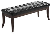 Bank Ramses zwart,120 cm schwarz