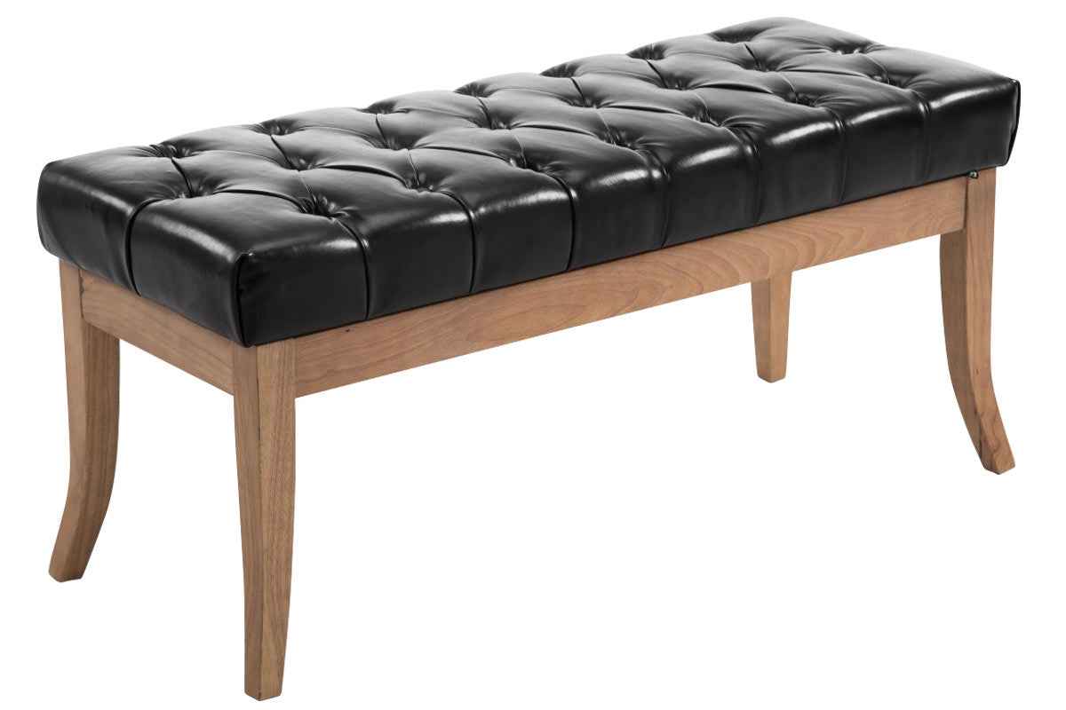 Bank Ramses zwart,100 cm schwarz