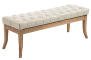 Bank Ramses creme,120 cm creme