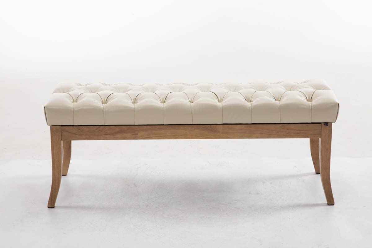 Bank Ramses creme,120 cm creme