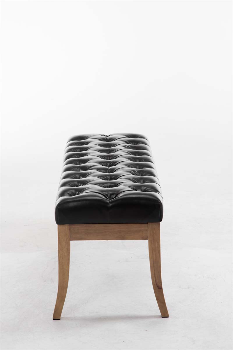 Bank Ramses zwart,120 cm schwarz