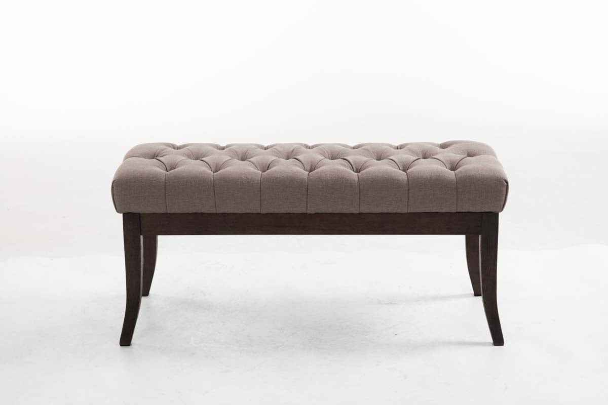 Bank Ramses stof taupe,100 cm taupe