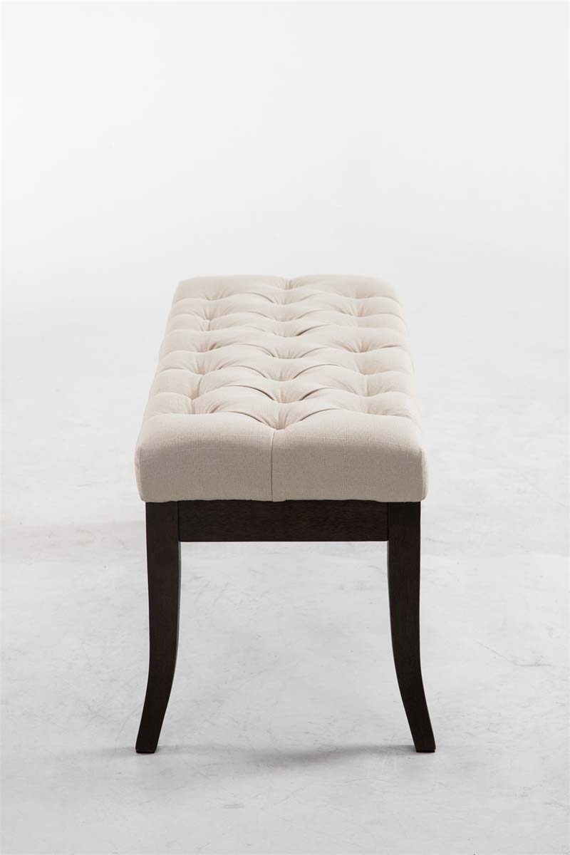 Bank Ramses stof creme,100 cm creme