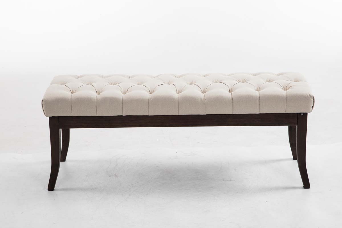 Bank Ramses stof creme,120 cm creme