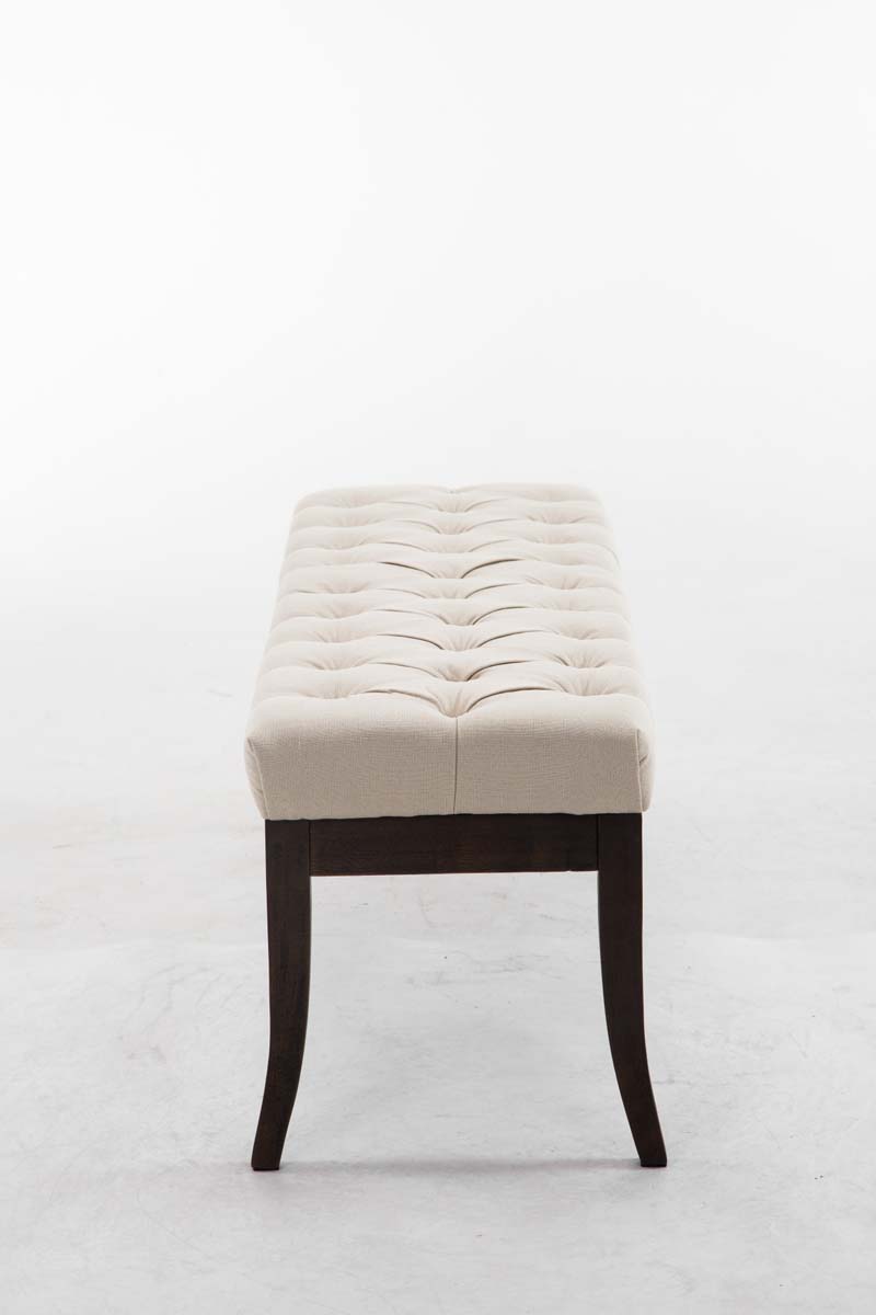 Bank Ramses stof creme,120 cm creme