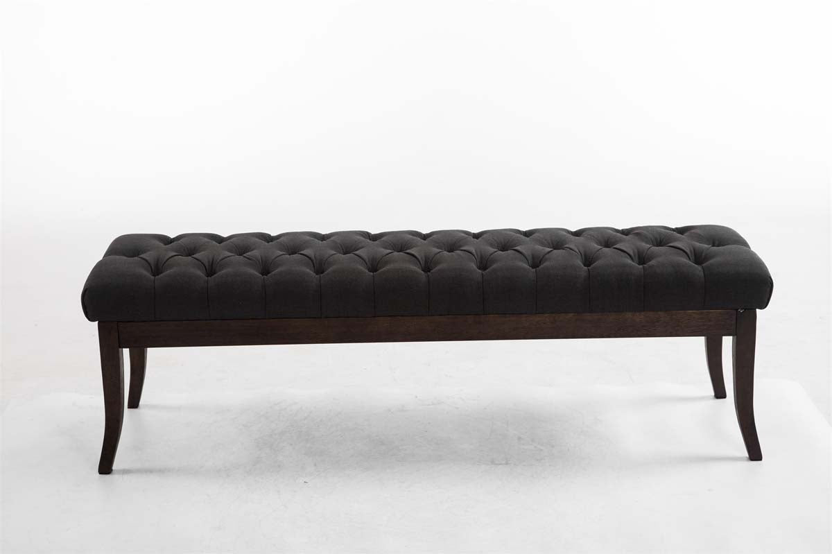 Bank Ramses stof donkergrijs,150 cm dunkelgrau