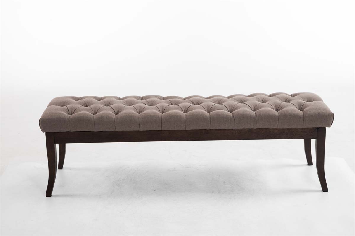 Bank Ramses stof taupe,150 cm taupe