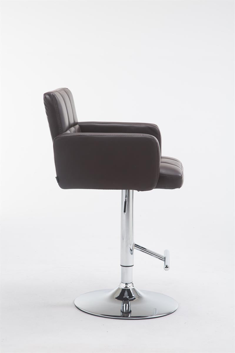 Barkruk Los Angeles bruin,chroom braun