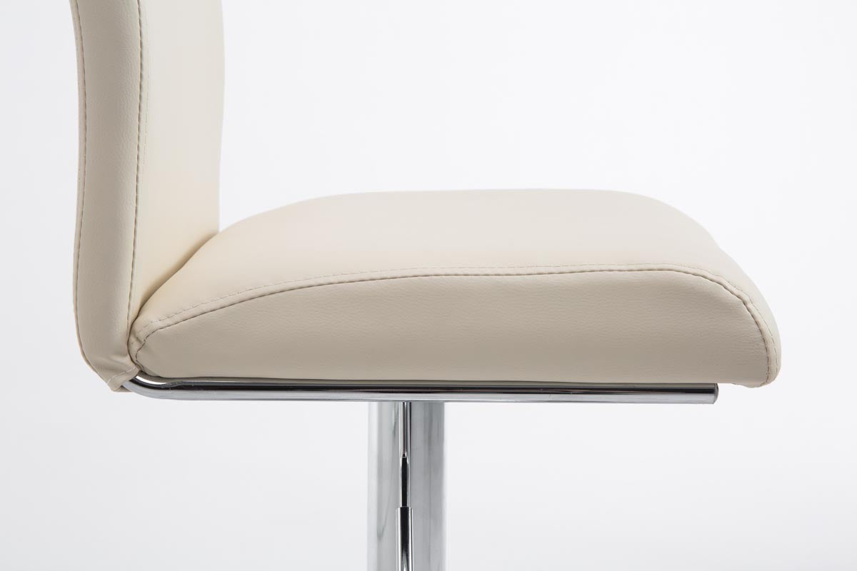 Barkruk Keulen Kunstleer creme creme