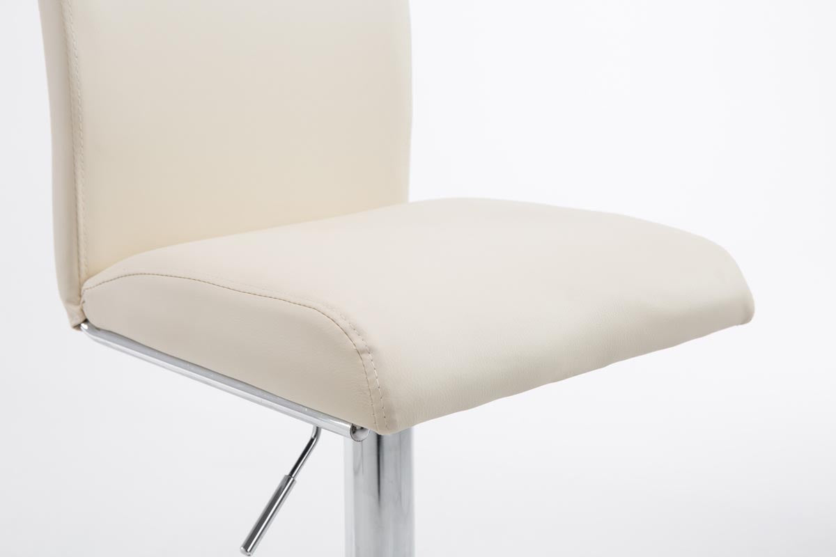 Barkruk Keulen Kunstleer creme creme